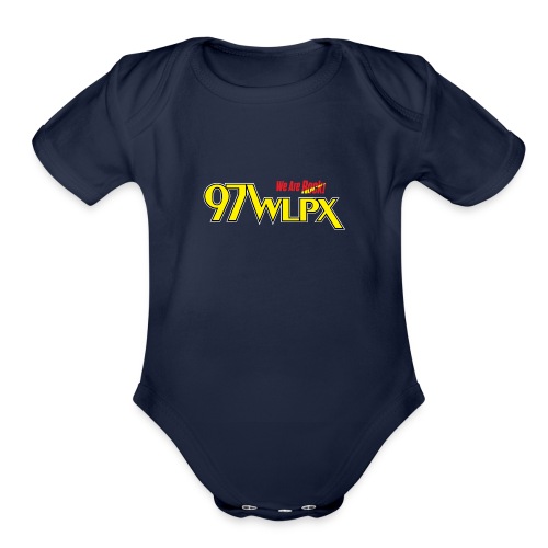 97 WLPX - We are Rock! - Organic Short Sleeve Baby Bodysuit