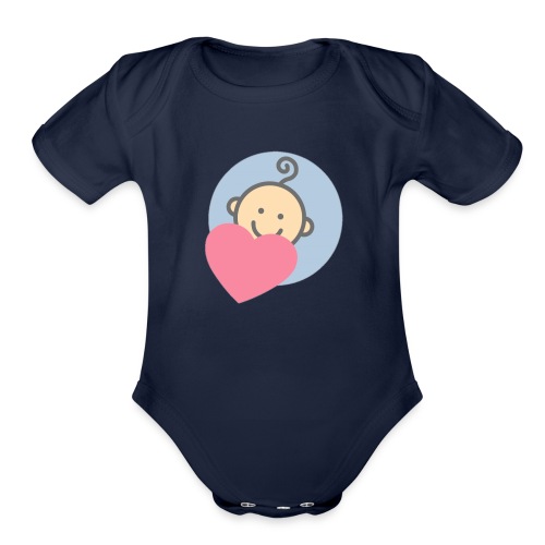 Lullaby World - Organic Short Sleeve Baby Bodysuit