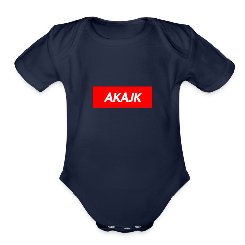 AKAJK - Organic Short Sleeve Baby Bodysuit