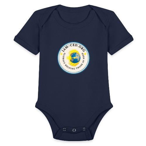 iam-ced.org Round - Organic Short Sleeve Baby Bodysuit