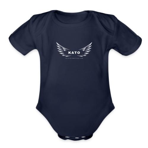 Kato Logo - Organic Short Sleeve Baby Bodysuit