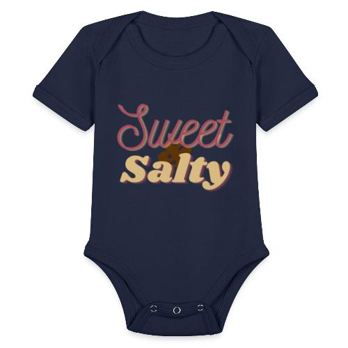Sweet and Salty - Organic Short Sleeve Baby Bodysuit