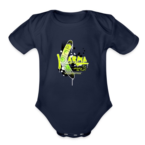 KARMA - Organic Short Sleeve Baby Bodysuit