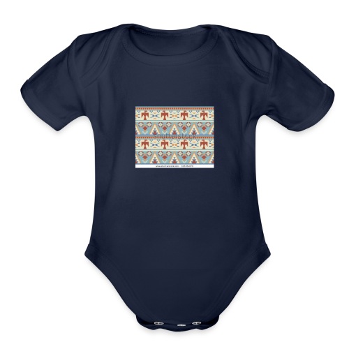 IMG 5386 - Organic Short Sleeve Baby Bodysuit