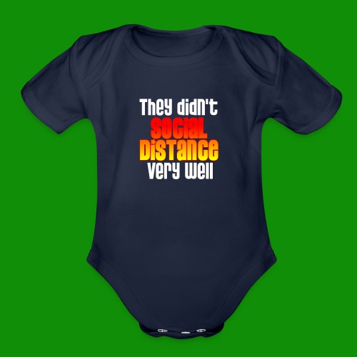Social Distance Pregnancy - Organic Short Sleeve Baby Bodysuit