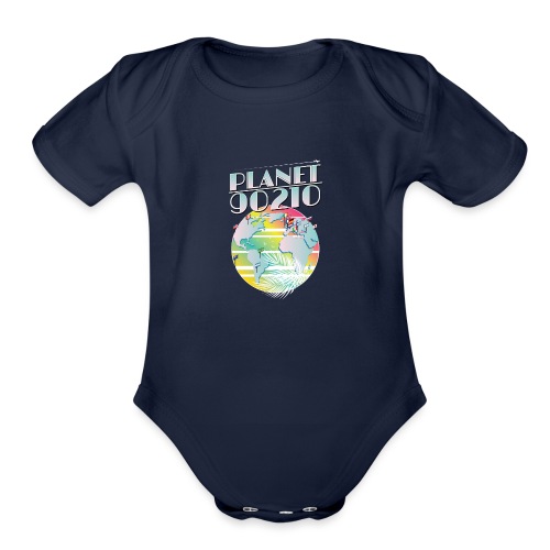 Planet 90210 - Organic Short Sleeve Baby Bodysuit