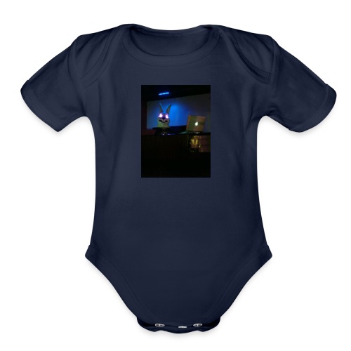 Elektrobunny - Organic Short Sleeve Baby Bodysuit