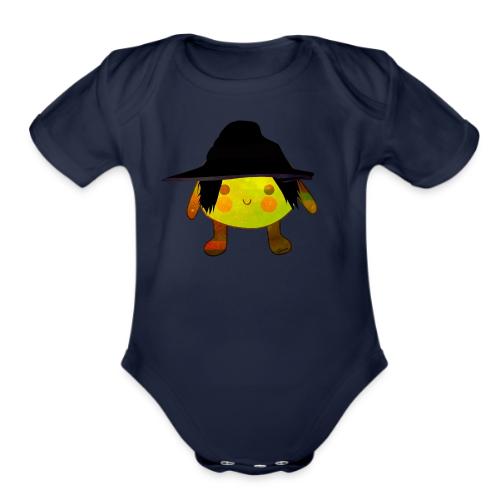 Lemon Sister M - Organic Short Sleeve Baby Bodysuit