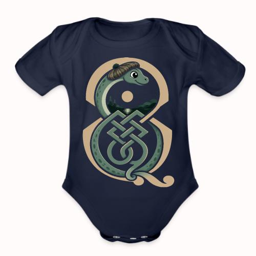 nessie - Organic Short Sleeve Baby Bodysuit