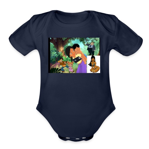 bill0090 bill0090 shirt - Organic Short Sleeve Baby Bodysuit