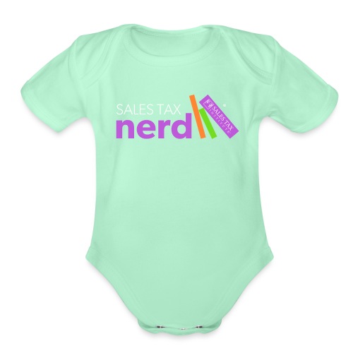 Sales Tax Nerd - Organic Short Sleeve Baby Bodysuit