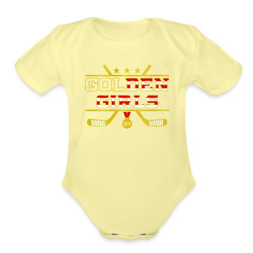 Golden GIrls 2026 - Organic Short Sleeve Baby Bodysuit