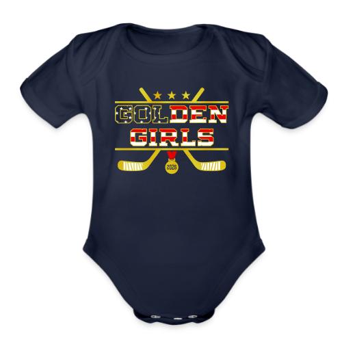 Golden GIrls 2026 - Organic Short Sleeve Baby Bodysuit