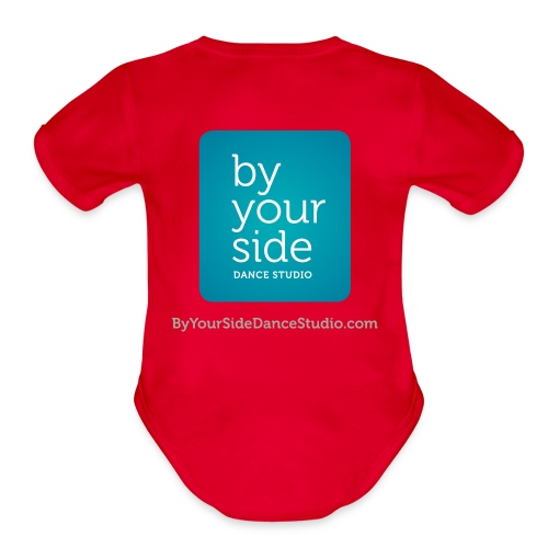 bysdlogolargemech - Organic Short Sleeve Baby Bodysuit