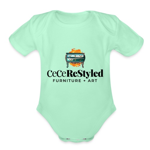 Branded 2023 - Organic Short Sleeve Baby Bodysuit
