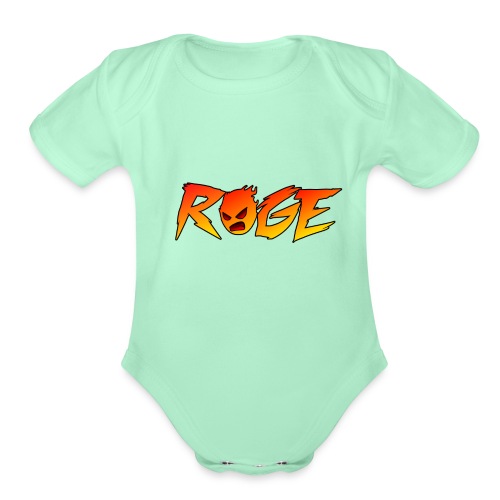 Rage T-shirt - Organic Short Sleeve Baby Bodysuit