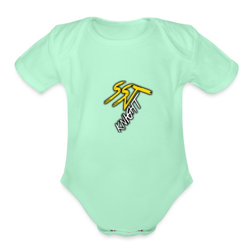 Limited SSJ shirt - Organic Short Sleeve Baby Bodysuit