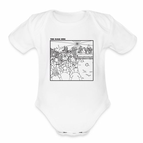 The Rage Side - Organic Short Sleeve Baby Bodysuit