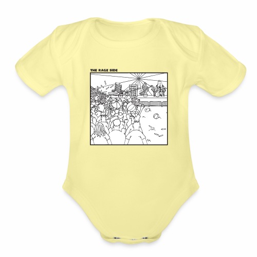 The Rage Side - Organic Short Sleeve Baby Bodysuit
