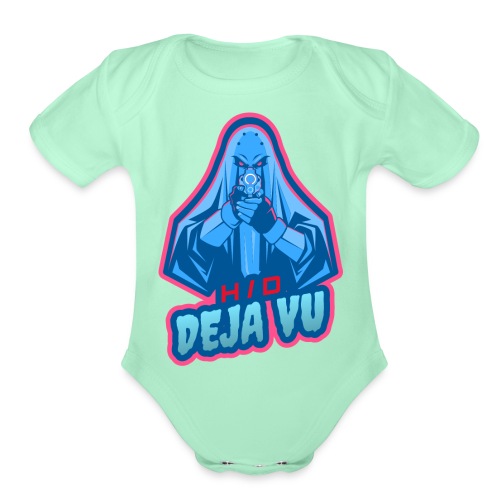 Team Deja Vu Merch Shop - Organic Short Sleeve Baby Bodysuit