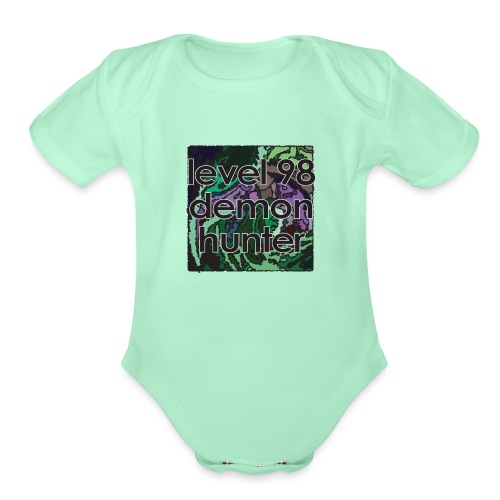 Warcraft Baby: Lvl98 Demon Hunter - Organic Short Sleeve Baby Bodysuit