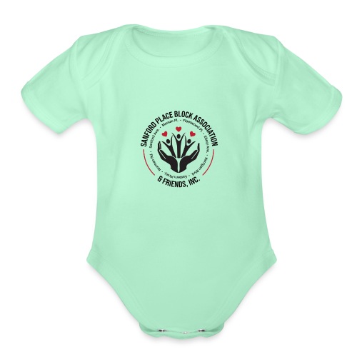 Sanford Place Block Association & Friends, Inc. - Organic Short Sleeve Baby Bodysuit