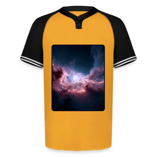 Radiant Cosmic Nebula Artwork - Augusta Sportswear Men's Cutter Henley Jersey