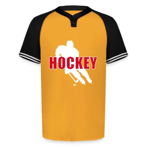 Power Play Hockey - Augusta Sportswear Men's Cutter Henley Jersey
