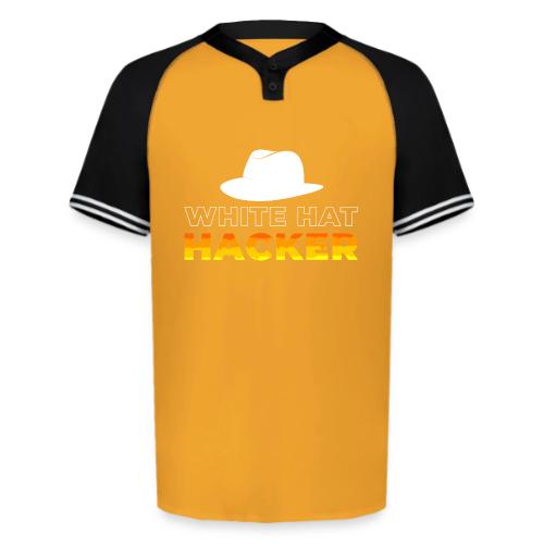 White Hat Hacker - Augusta Sportswear Men's Cutter Henley Jersey