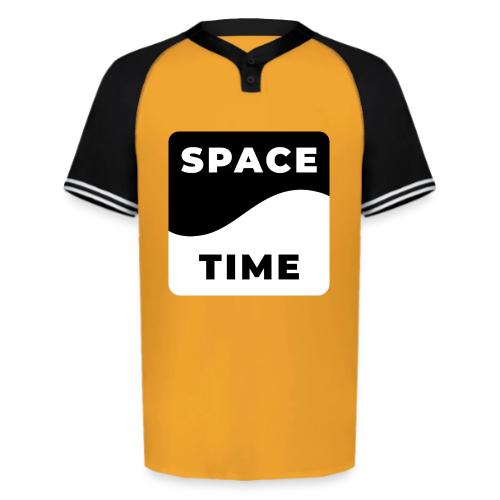 Space-time: Warped Reality - Augusta Sportswear Men's Cutter Henley Jersey