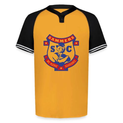 Sammers Logo EPS White - Augusta Sportswear Men's Cutter Henley Jersey