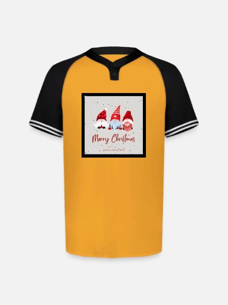 marry - Augusta Sportswear Men's Cutter Henley Jersey - gold/black