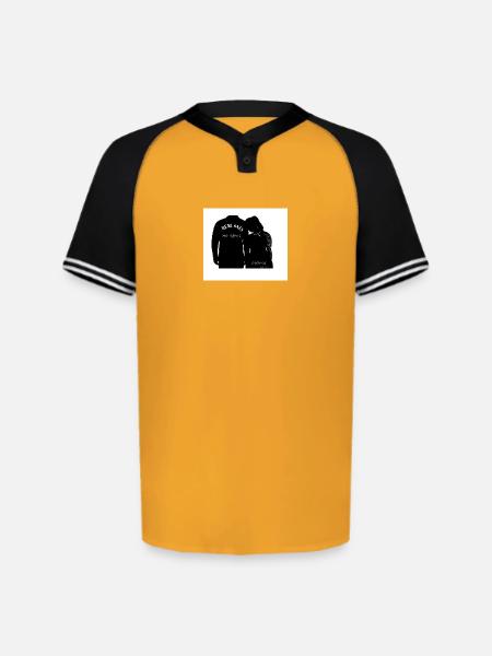 page 1 - Augusta Sportswear Men's Cutter Henley Jersey - gold/black