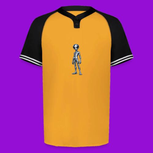 Silver Alien - Augusta Sportswear Men's Cutter Henley Jersey