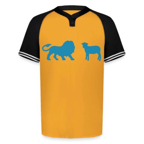 Lion and the Lamb - Augusta Sportswear Men's Cutter Henley Jersey