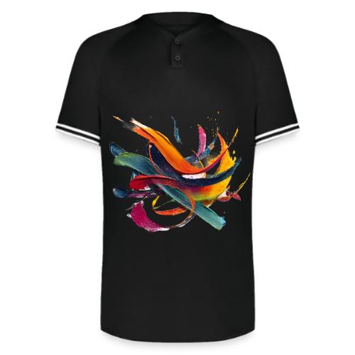 Colorful Waves - Augusta Sportswear Men's Cutter Henley Jersey