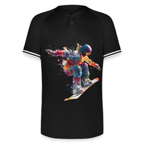 Snowboarding: Frozen Flight - Augusta Sportswear Men's Cutter Henley Jersey
