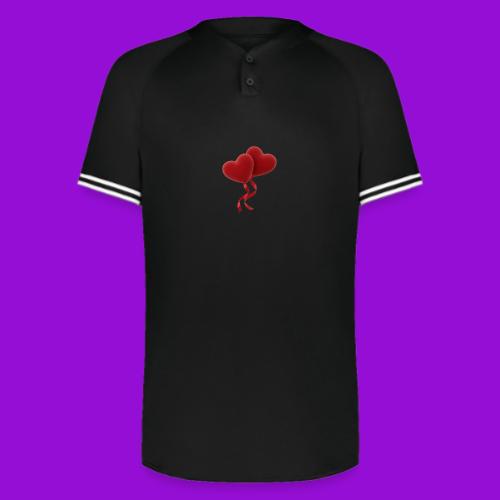 Two hearts together - Augusta Sportswear Men's Cutter Henley Jersey