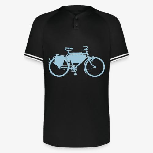 swiss_army_bike_bw - Augusta Sportswear Men's Cutter Henley Jersey