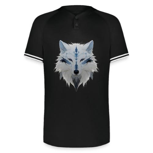 Ivory Grace Wolf - Augusta Sportswear Men's Cutter Henley Jersey