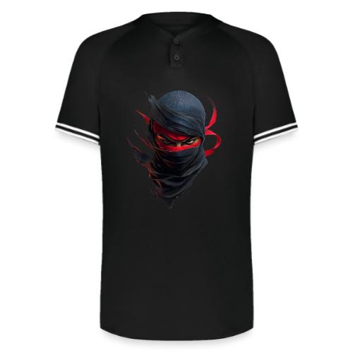 Crimson Stare Ninja - Augusta Sportswear Men's Cutter Henley Jersey