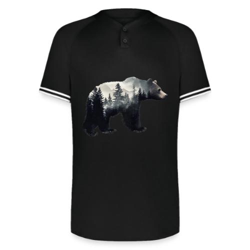 Forest Within the Bear - Augusta Sportswear Men's Cutter Henley Jersey