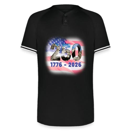 1776 - 2026 | 250 Years USA - Augusta Sportswear Men's Cutter Henley Jersey