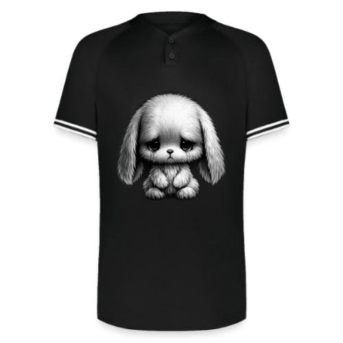 Sad Puppy Meme with Puppy Standing - Augusta Sportswear Men's Cutter Henley Jersey