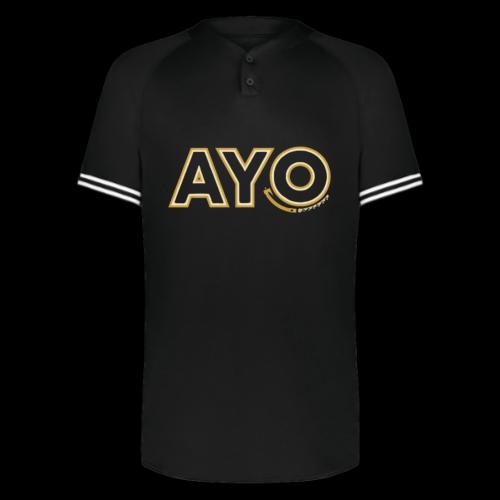 AyoGaming's Logo v1 - Augusta Sportswear Men's Cutter Henley Jersey