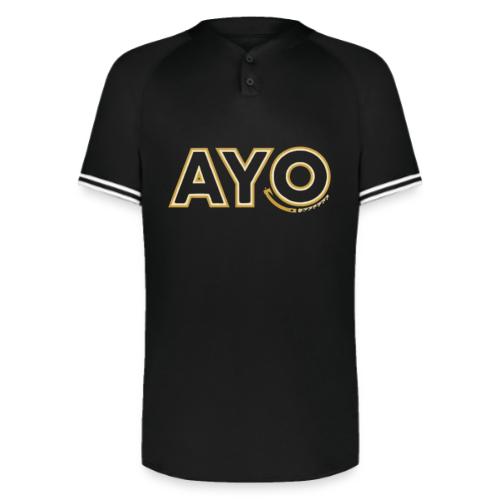 AyoGaming's Logo v1 - Augusta Sportswear Men's Cutter Henley Jersey