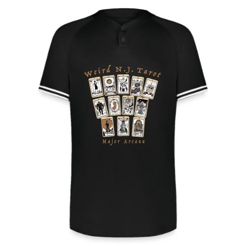 Weird N.J. Tarot – Major Arcana - Augusta Sportswear Men's Cutter Henley Jersey