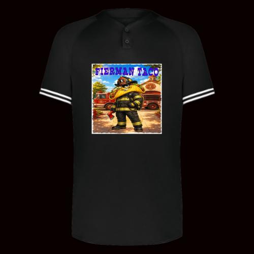 Fireman Taco - Augusta Sportswear Men's Cutter Henley Jersey