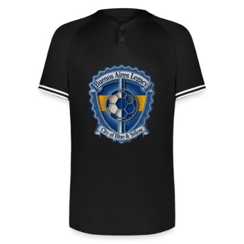 Buenos Aires Legacy T Shirt, Soccer City Pride Gif - Augusta Sportswear Men's Cutter Henley Jersey