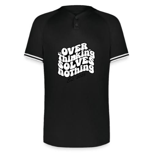 Overthinking Solves Nothing - Augusta Sportswear Men's Cutter Henley Jersey